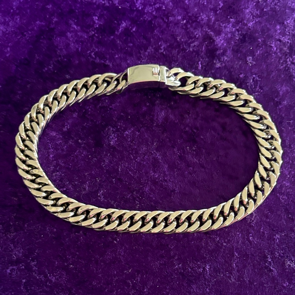 Men’s Heavy Stainless Steel Chain Necklace 18.5 inches